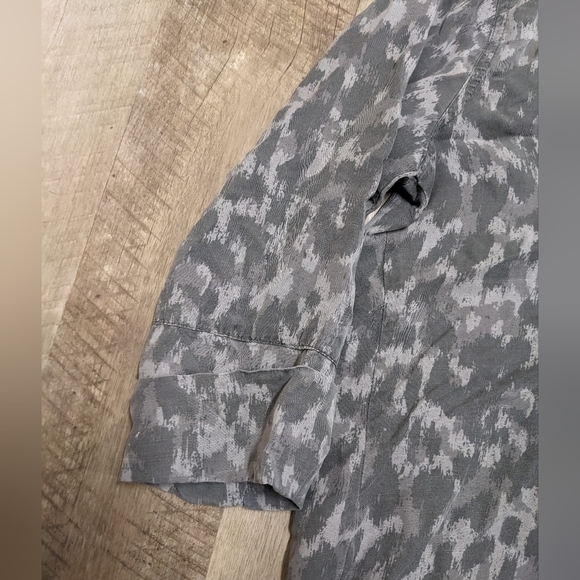 Cloth & Stone Button Down Shirt High Low Hem Size XS - Picture 12 of 13